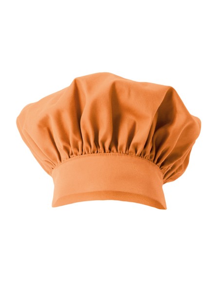 GORRO FRANCES. NARANJA CLARO